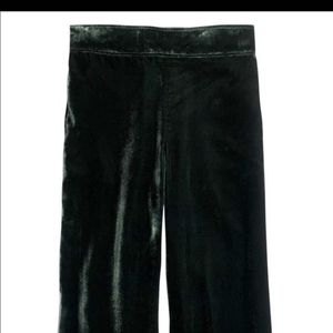 H&M Green Velvet Trousers